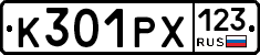 К301РХ123 - 