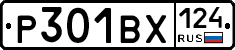 Р301ВХ124 - 