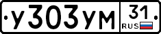 У303УМ31 - 