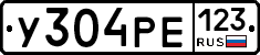 У304РЕ123 - 