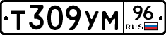 Т309УМ96 - 