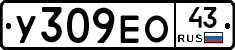 У309ЕО43 - 