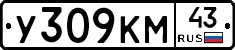 У309КМ43 - 