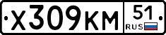 Х309КМ51 - 