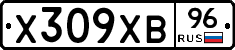 Х309ХВ96 - 