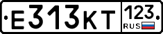 Е313КТ123 - 