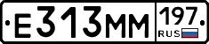 Е313ММ197 - 