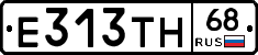 Е313ТН68 - 