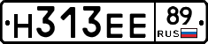Н313ЕЕ89 - 