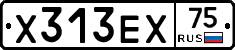 Х313ЕХ75 - 