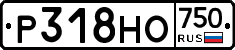 Р318НО750 - 