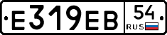 Е319ЕВ54 - 