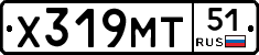 Х319МТ51 - 
