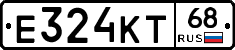 Е324КТ68 - 
