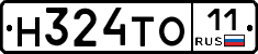 Н324ТО11 - 