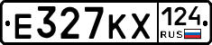 Е327КХ124 - 