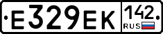 Е329ЕК142 - 