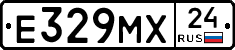 Е329МХ24 - 