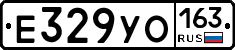 Е329УО163 - 