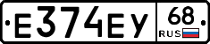 Е374ЕУ68 - 