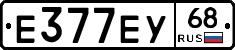 Е377ЕУ68 - 