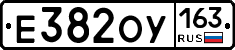 Е382ОУ163 - 