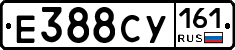Е388СУ161 - 