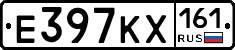 Е397КХ161 - 