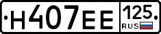 Н407ЕЕ125 - 