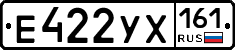 Е422УХ161 - 