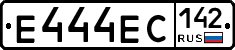 Е444ЕС142 - 
