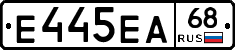 Е445ЕА68 - 