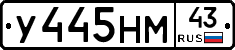 У445НМ43 - 