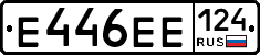 Е446ЕЕ124 - 