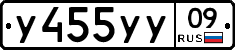 У455УУ09 - 