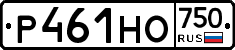 Р461НО750 - 