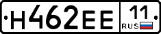 Н462ЕЕ11 - 