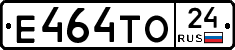 Е464ТО24 - 
