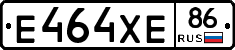 Е464ХЕ86 - 