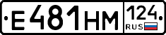 Е481НМ124 - 