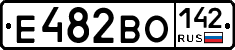 Е482ВО142 - 