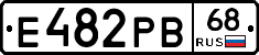 Е482РВ68 - 