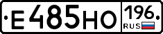 Е485НО196 - 