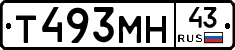 Т493МН43 - 
