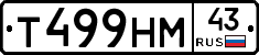 Т499НМ43 - 