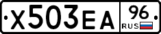 Х503ЕА96 - 