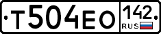 Т504ЕО142 - 