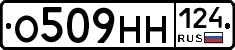 О509НН124 - 