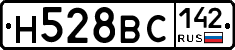 Н528ВС142 - 