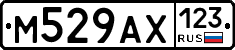 М529АХ123 - 